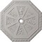 Ekena Millwork Spring Octagonal Medallion (Canopies up to 3"), 29 1/8"OD x 2 1/4"ID x 1 1/8"P, Ultra Pure White CM30SPUWF - alternate 1